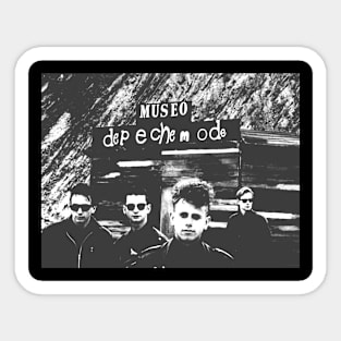 Depeche Mode Museo Sticker